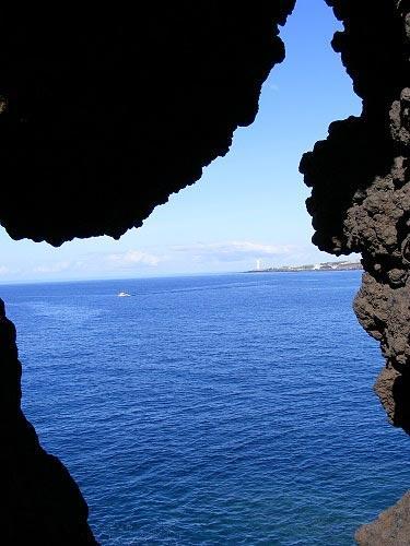 La Palma: Ungewöhnlicher Blick auf Puerto Naos
