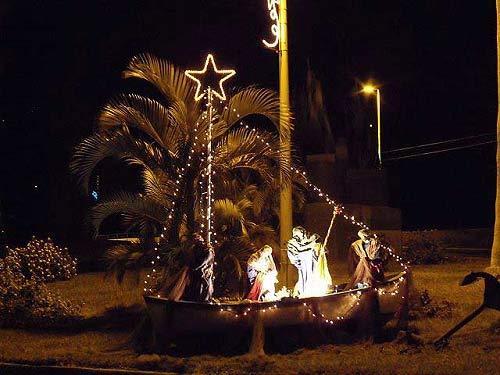 La Palma: Eine Krippe zur Weihnachtszeit