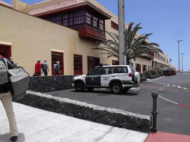 La Palma: Flughafen Abfertigungshalle